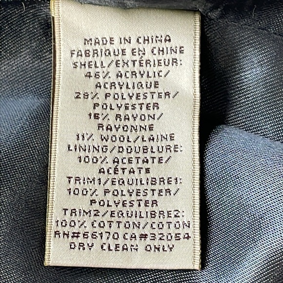 Anthropologie Elevenses Pattern Makers Coat Stripe Colorblock Bow Shoulder 6 - Picture 16 of 16